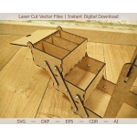 Portable Box Laser Cut File