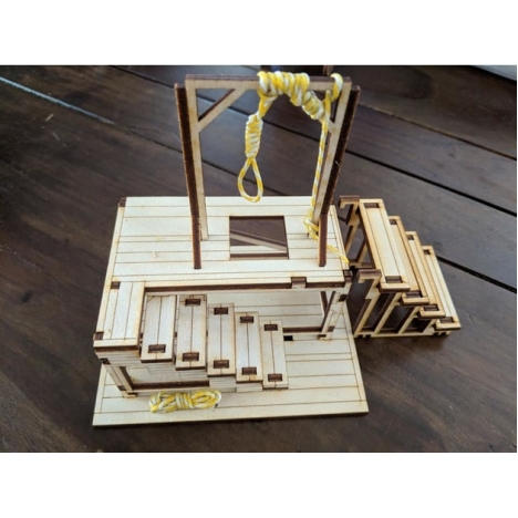 Laser Cut Gallows File