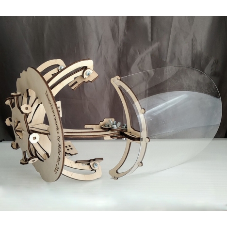 Protective Face Shield Laser Cut File