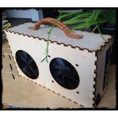Portable Computer Case Laser Cut File