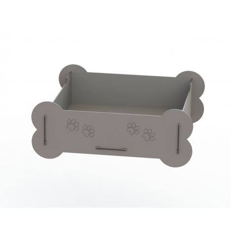 Dog Bed Laser Cut File