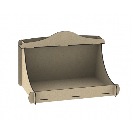 Dog Bed Laser Cut File