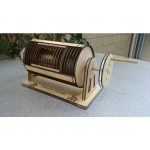 Round Lottery Drum Laser Cut File