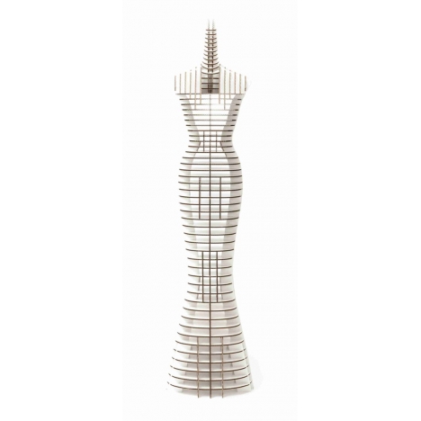 3D Dress Form Laser Cut File