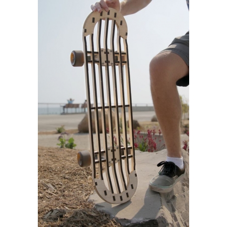 Skateboard Laser Cut File