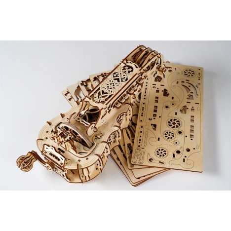 Violin Laser Cut File 3D Model