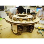 Wheel Stool Laser Cut File