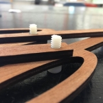 Fibonacci Compass Laser Cut File
