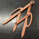Fibonacci Compass Laser Cut File