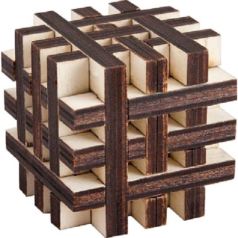Interlocking Cube Puzzle Laser Cut File