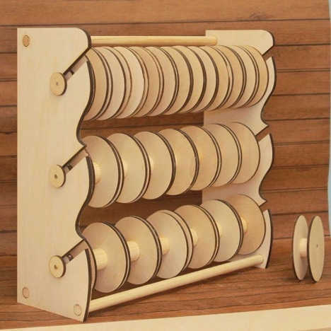 Laser Cut Ribbon Holder File