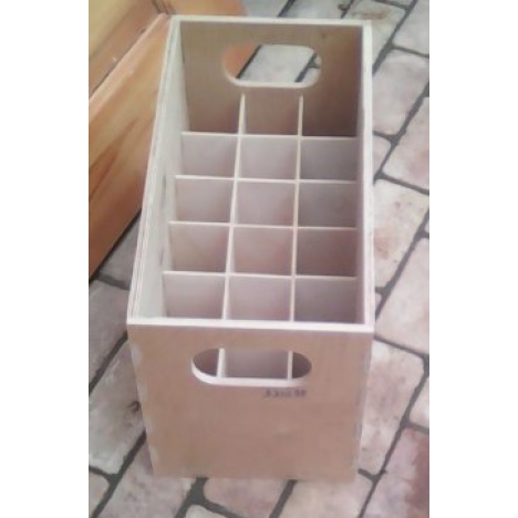 18-Section Storage Box Laser Cut File