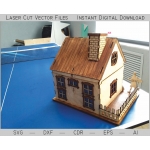 3D House Laser Cut File
