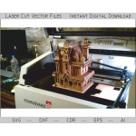 Victorian Dollhouse Laser Cut File
