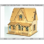 Dollhouse Laser Cut File
