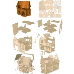 Betsy Hagar House Laser Cut File