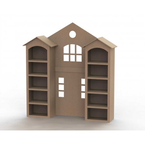 House Shelf Laser Cut File
