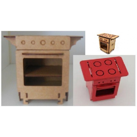 Mini Stove Laser Cut File