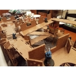 Table Fortress — макет для лазерной резки настольного террейна