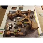 Table Fortress — макет для лазерной резки настольного террейна