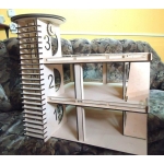 Laser Cut Parking Garage with Lift File