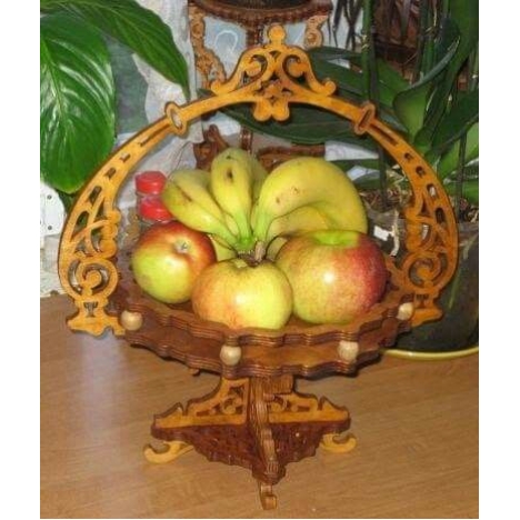 Decorative Fruit Bowl Laser Cut File