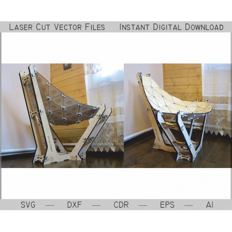 Laser Cut Armchair File