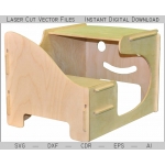 Kids Desk Laser Cut File
