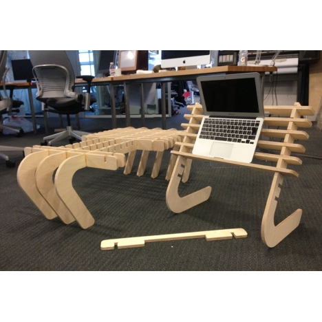 Laser Cut Laptop Table File