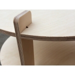 Laser Cut Round Two-Tier Table File
