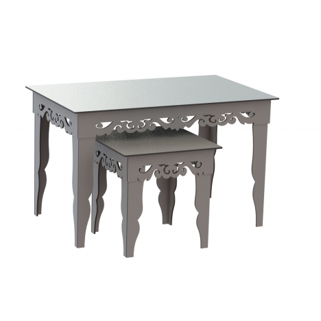 Nesting Tables Laser Cut File