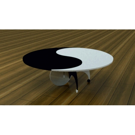 Yin-Yang Table Laser Cut File