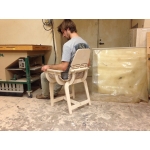 Laser Cut Chair File for Plywood CNC Project
