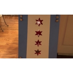 Макет табурета Chicago для лазерной резки