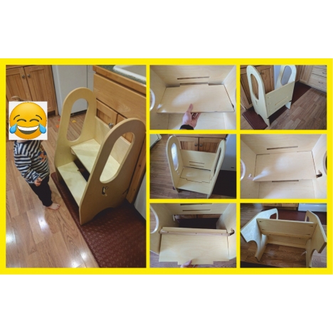 Children’s Ladder Chair Laser Cut File