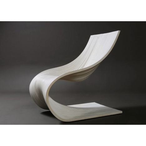 Макет Wave Chair для лазерной резки