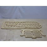 Folding Chair Laser Cut File