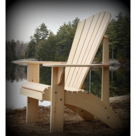 Adirondack Chair Laser Cut File