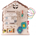 Wooden Busy House Laser Cut File