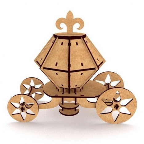 Carriage Laser Cut File