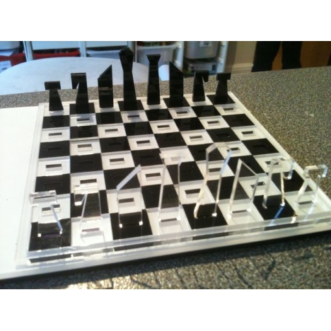 Travel Chess Set Laser Cut File