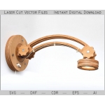 Laser Cut Wall Lamp File