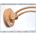 Laser Cut Wall Lamp File