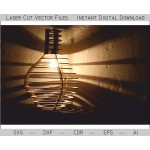 Bulb Lamp Laser Cut File