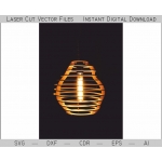 Bulb Lamp Laser Cut File