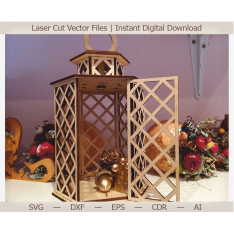Lantern Laser Cut File