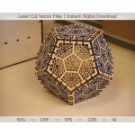 Geometric Lamp Shade Laser Cut File