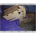 Dog Lamp Laser Cut File