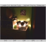 Table Lamp Laser Cut File