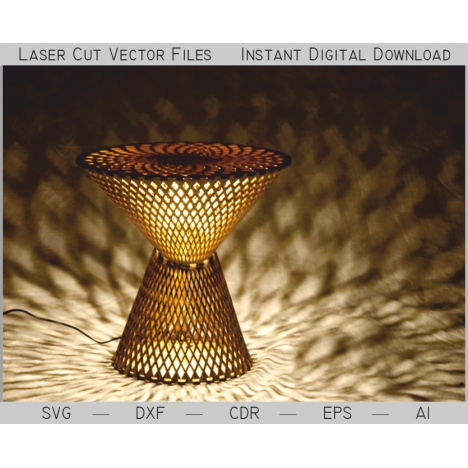 Lamp Laser Cut File